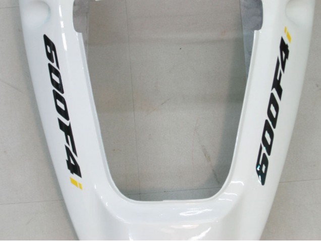 2004-2007 Honda CBR600 F4i Motorcycle Fairing - White Glossy Black Australia