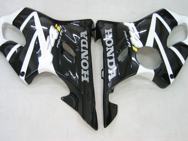 2004-2007 Honda CBR600 F4i Motorcycle Fairing - White Glossy Black Australia
