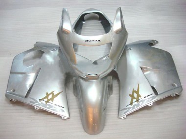 Affordable 1996-2007 Honda CBR1100XX Blackbird Motorcycle Fairings - Silver Gold Australia