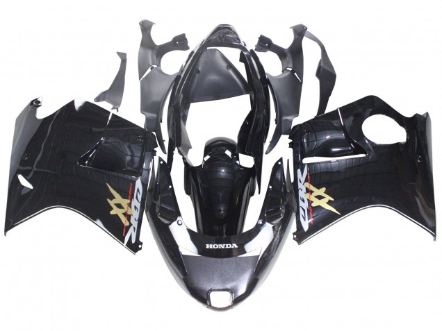 1996-2007 Honda CBR1100XX Blackbird Abs Motorcycle Fairings - Glossy Black Australia
