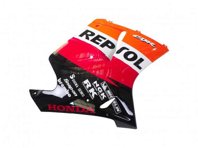 1996-2007 Honda CBR1100XX Blackbird Abs Motorcycle Fairings - Orange White Red Glossy Black Repsol Australia
