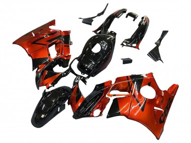 Affordable 1991-1994 Honda CBR600 F2 Motorcycle Fairings - Orange Glossy Black Australia
