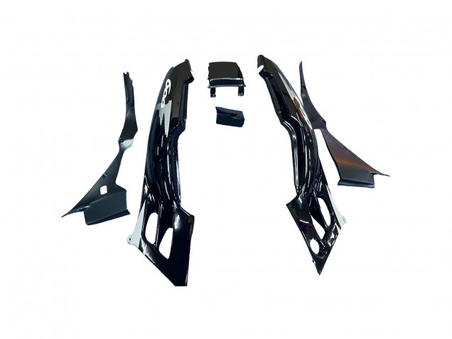 1991-1994 Honda CBR600 F2 Motorcycle Fairings - Silver Glossy Black Australia