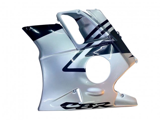 1991-1994 Honda CBR600 F2 Motorcycle Fairings - Silver Glossy Black Australia