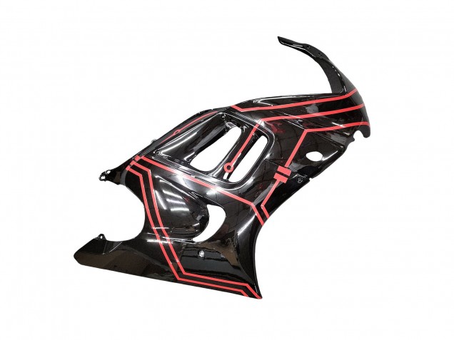 1997-1998 Honda CBR600 F3 Motorcycle Fairing Kits - Red Glossy Black Australia