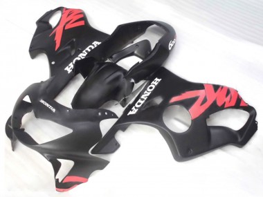 Affordable 1999-2000 Honda CBR600 F4 Motorcycle Fairings - Matte Black Pink Decals Australia