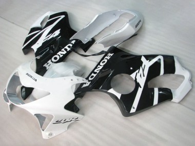Affordable 1999-2000 Honda CBR600 F4 Motorcycle Fairings - White Glossy Black Australia