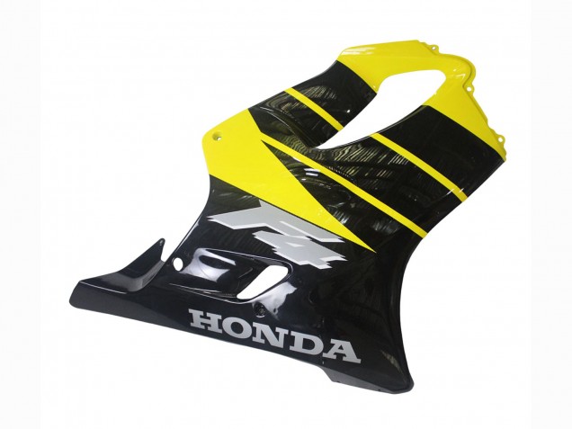 1999-2000 Honda CBR600 F4 Motorcycle Fairings - Yellow Glossy Black Australia