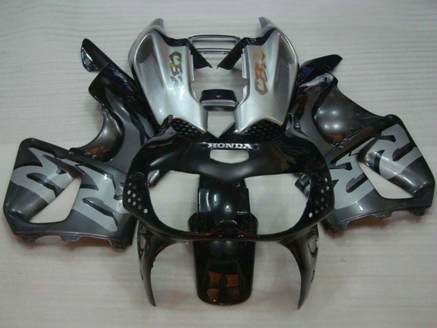 1994-1995 Honda CBR900RR 893 Motorcycle Fairings - Silver Grey Glossy Black Australia