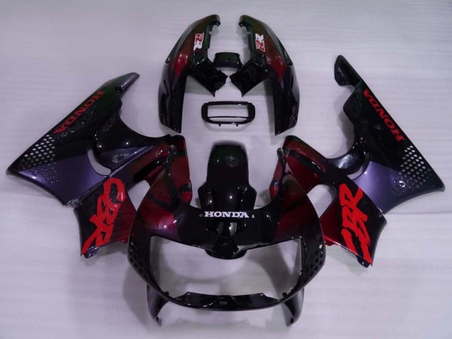 1994-1995 Honda CBR900RR 893 Motorcycle Fairings - Dark Blue Maroon Red Glossy Black Australia