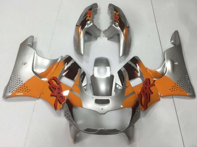 1994-1995 Honda CBR900RR 893 Motorcycle Fairings - Silver Orange Australia
