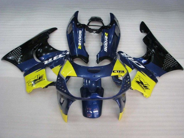1994-1995 Honda CBR900RR 893 Motorcycle Fairings - Blue Yellow Glossy Black Australia