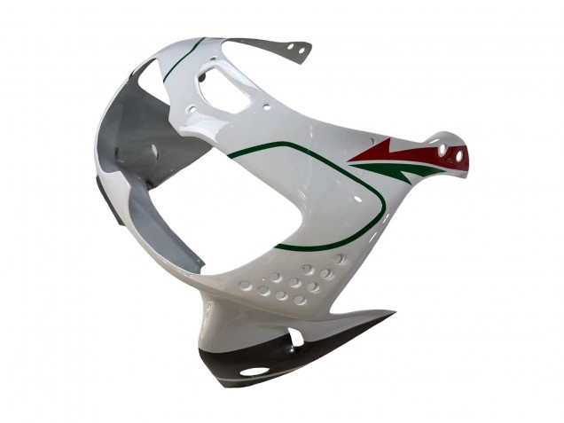 1996-1997 Honda CBR900RR 893 Motorcycle Fairings - White Green Grey Glossy Black Castrol Australia