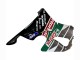 1996-1997 Honda CBR900RR 893 Motorcycle Fairings - White Green Grey Glossy Black Castrol Australia