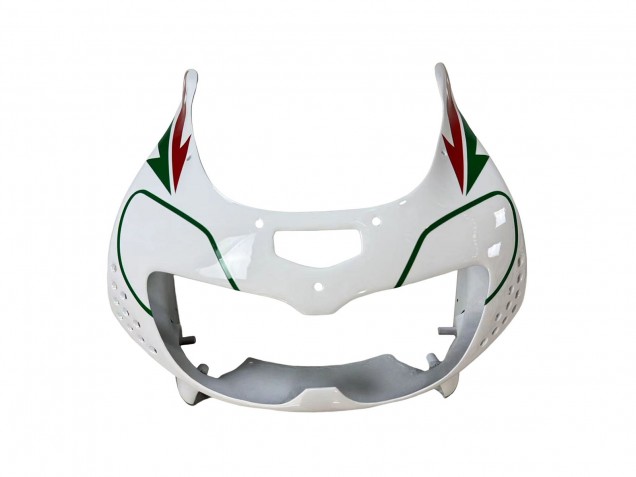 1996-1997 Honda CBR900RR 893 Motorcycle Fairings - White Green Grey Glossy Black Castrol Australia