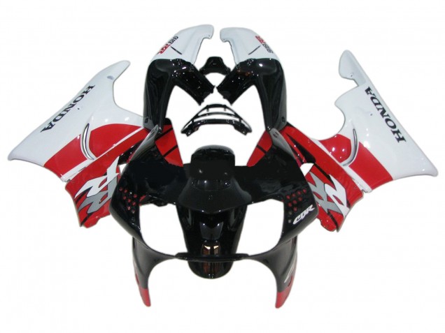 1998-1999 Honda CBR900RR 919 Motorcycle Fairings - White Red Glossy Black Australia