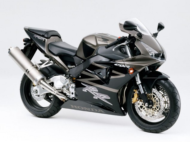 1998-1999 Honda CBR900RR 919 Motorcycle Fairings - Glossy Black White Decals Australia