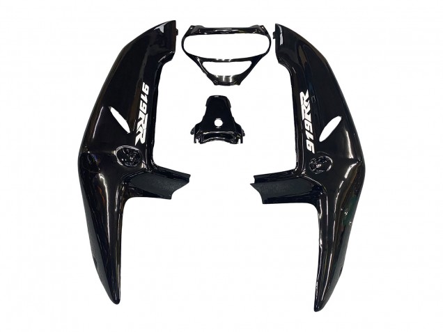 1998-1999 Honda CBR900RR 919 Motorcycle Fairings - Glossy Black White Decals Australia