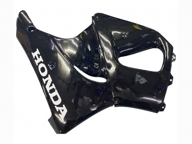 1998-1999 Honda CBR900RR 919 Motorcycle Fairings - Glossy Black White Decals Australia