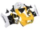 1998-1999 Honda CBR900RR 919 Motorcycle Fairings - White Yellow Glossy Black Australia