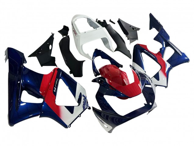 2000-2001 Honda CBR900RR 929 Motorcycle Fairing - White Red Blue Australia