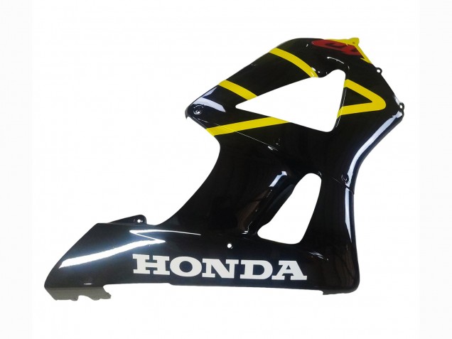 2000-2001 Honda CBR900RR 929 Motorcycle Fairings - Yellow Glossy Black Australia