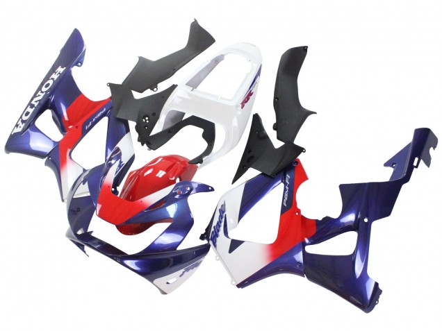 2000-2001 Honda CBR900RR 929 Motorcycle Fairings - White Red Blue Australia
