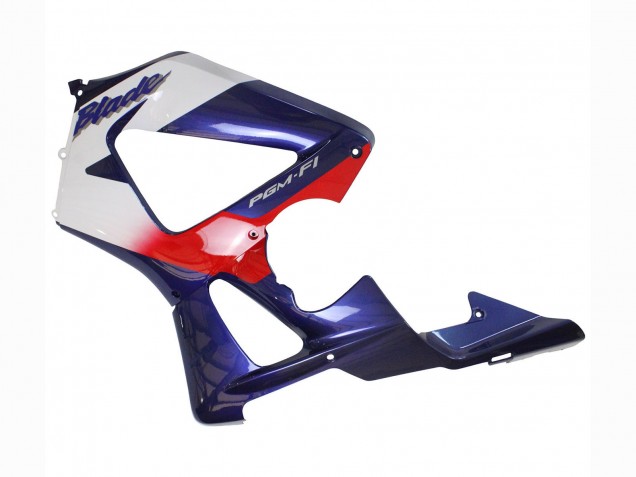 2000-2001 Honda CBR900RR 929 Motorcycle Fairings - White Red Blue Australia