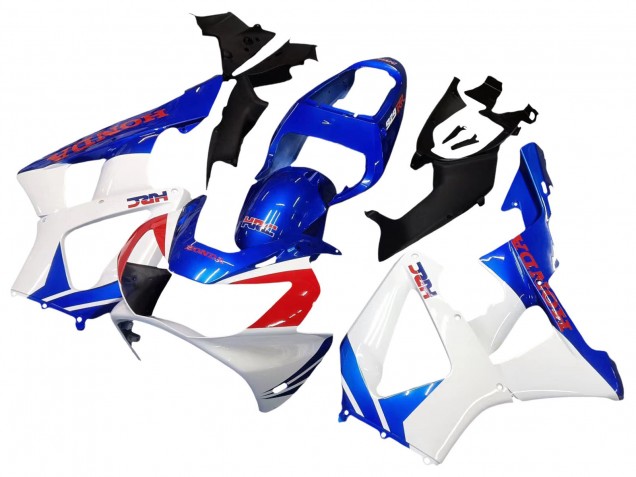 2000-2001 Honda CBR900RR 929 Motorcycle Fairings - White Blue Red HRC Australia