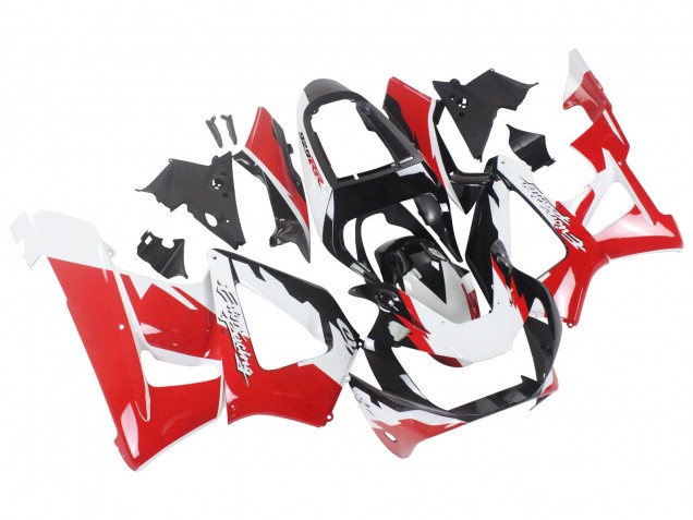 2000-2001 Honda CBR900RR 929 Motorcycle Fairings - White Red Glossy Black Racing Australia
