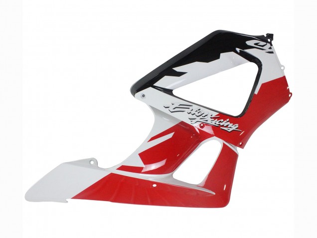 2000-2001 Honda CBR900RR 929 Motorcycle Fairings - White Red Glossy Black Racing Australia