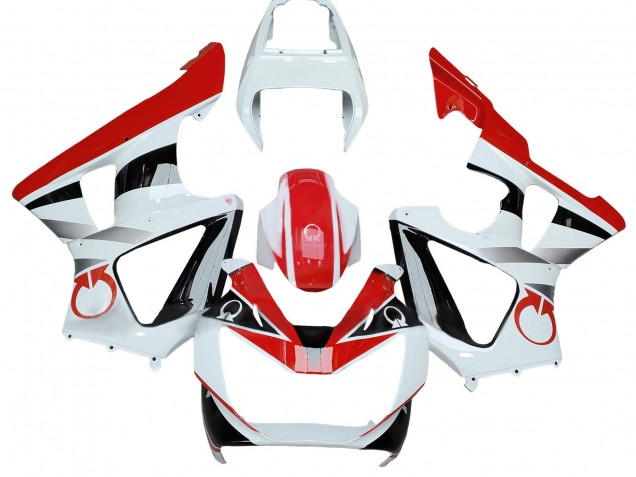 2000-2001 Honda CBR900RR 929 Motorcycle Fairings - White Red Black Australia