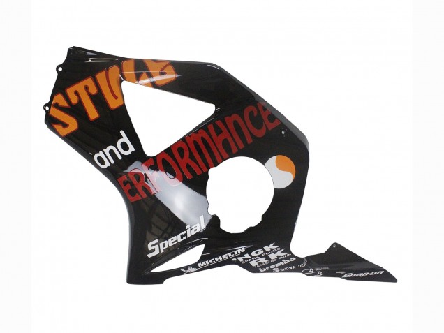 2002-2003 Honda CBR900RR 954 Motorcycle Fairings - Yellow Red Glossy Black Repsol Rossi Australia