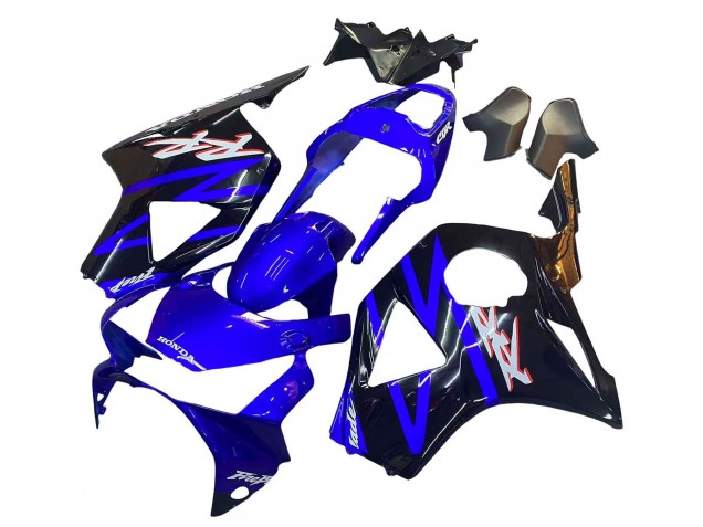 2002-2003 Honda CBR900RR 954 Motorcycle Fairing Kits - Blue Glossy Black Australia
