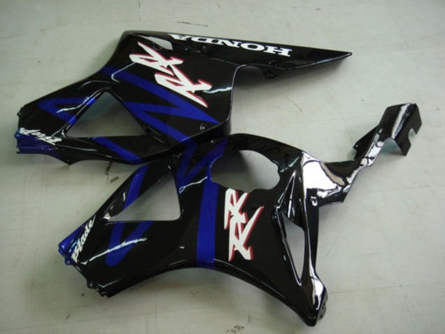 2002-2003 Honda CBR900RR 954 Motorcycle Fairing Kits - Blue Glossy Black Australia