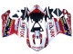 2007-2014 Ducati 848/1098/1198 Motorcycle Fairings - White Red Glossy Black Valsir Xerox Australia