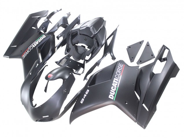 2007-2014 Ducati 848 Motorcycle Fairings - Matte Grey Australia