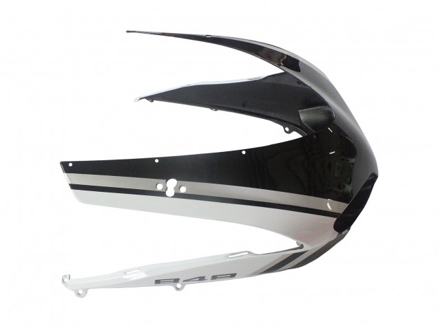 2007-2014 Ducati 848/1098/1198 Motorcycle Fairings - White Glossy Black Corse Australia