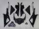 2007-2014 Ducati 848 Motorcycle Fairings - White Matte Black Australia