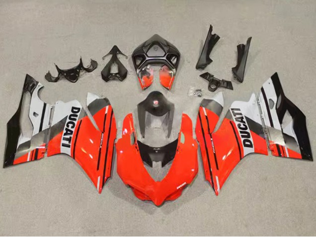 2011-2014 Ducati Panigale 899/1199 Motorcycle Fairings - Red Grey Black Australia