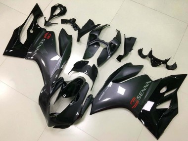 Affordable 2011-2014 Ducati Panigale 1199 Motorcycle Fairings - Glossy Black Australia