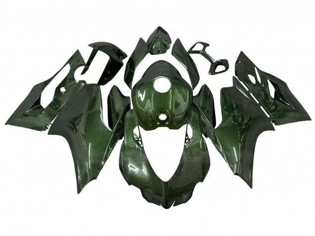 2011-2014 Ducati Panigale 899/1199 Motorcycle Fairings - Glossy Dark Green Australia