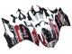 2011-2014 Ducati Panigale 899/1199 Motorcycle Fairings - White Red Glossy Black Aruba.it 7 Australia