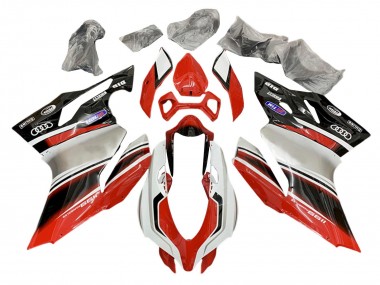 Affordable 2011-2014 Ducati 1199 Motorcycle Fairings - Silver Red Glossy Black Australia