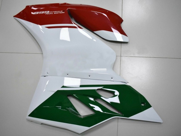 2011-2014 Ducati Panigale 899 Motorcycle Fairings - White Red Dark Green Australia