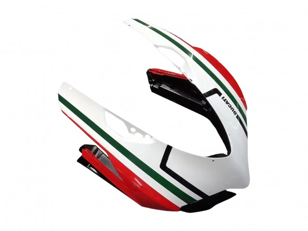 2011-2014 Ducati 1199 Motorcycle Fairings - White Red Green Glossy Black Australia