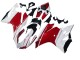 2011-2014 Ducati 1199 Motorcycle Fairings - White Red Glossy Black Australia