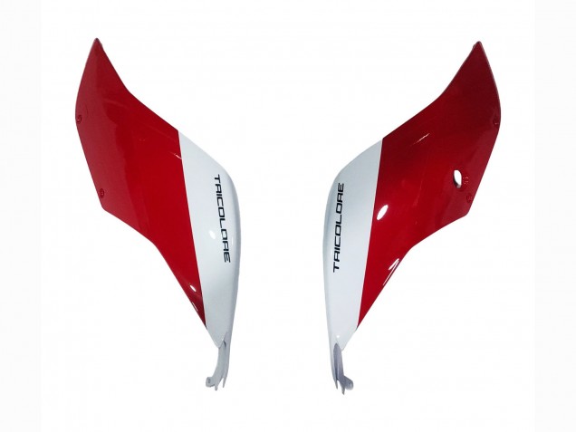 2011-2014 Ducati 1199 Motorcycle Fairings - White Red Glossy Black Australia