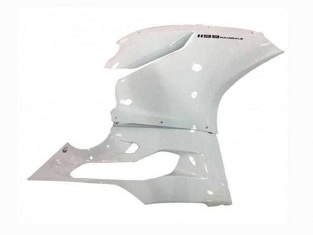 2011-2014 Ducati 1199 Motorcycle Fairings - White Australia