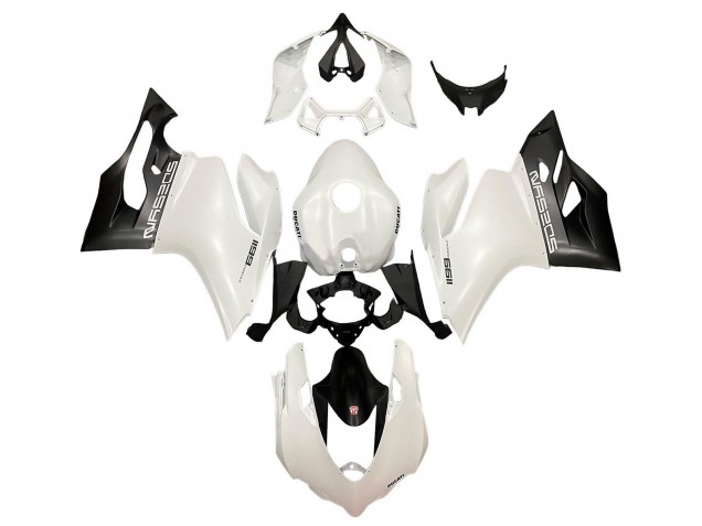 2011-2014 Ducati Panigale 899/1199 Motorcycle Fairings - White Black Australia